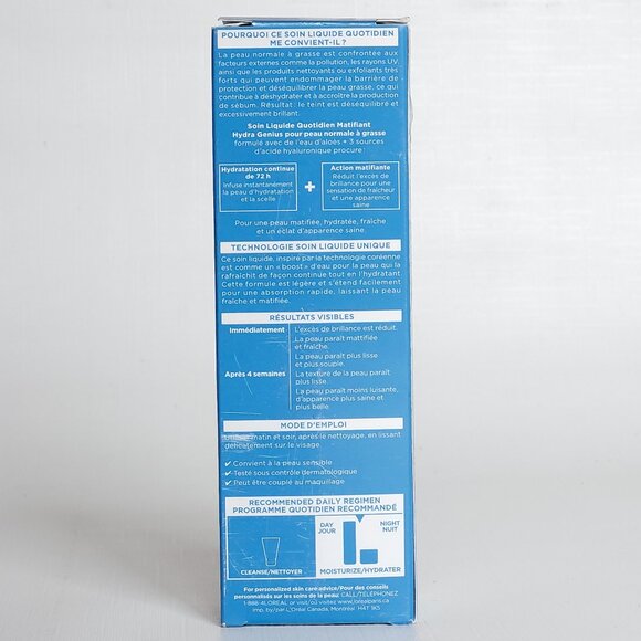L'Oreal Hydra Genius Water-Gel Moisturizer For Normal To Oily Skin 90ml … - Picture 6 of 6